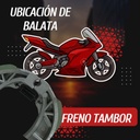 Balata Freno Tambor Italika St70, St90, Cg125