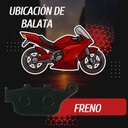Balata Freno Para Italika 250z, 170z, Rt200, Rt200gp