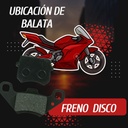 Balata Freno Disco Delantero Para Atv-150 Marca Matsuma