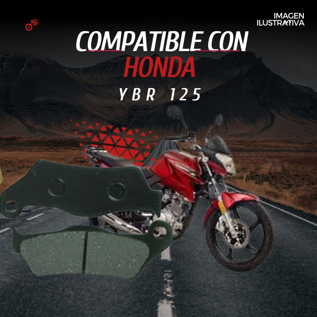 Balata Freno Delanero Moto Pulsar 135,180,220/ Yamaha Ybr125