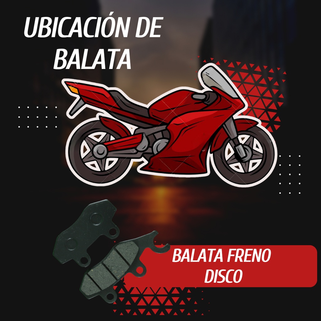 Balata Freno Disco Para  Yamaha Nuovo 125cc /italika Tc250