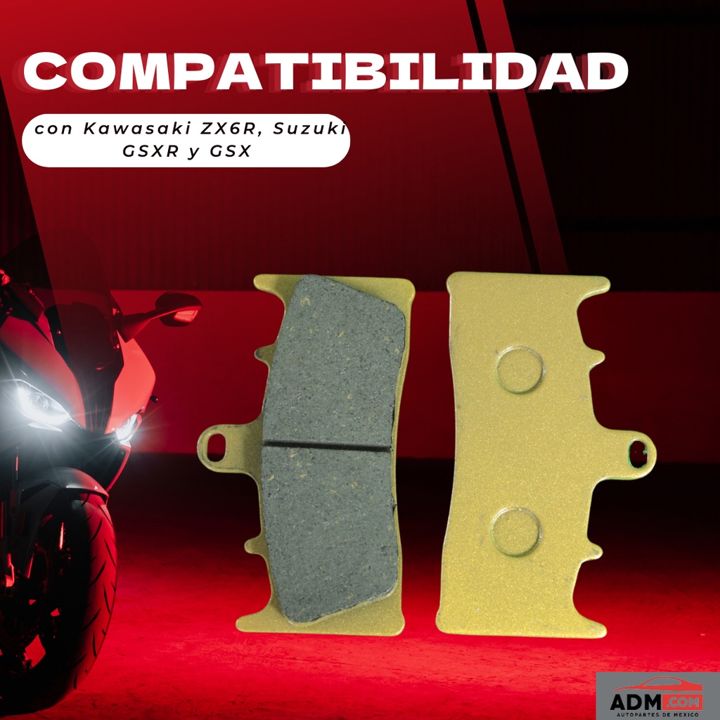 Balatas De Freno De Disco Kawasaki Zx6r, Suzuki Gsxr-gsx