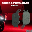 Balata Freno Trasero Para Honda Cbr600 Marca Matsuma