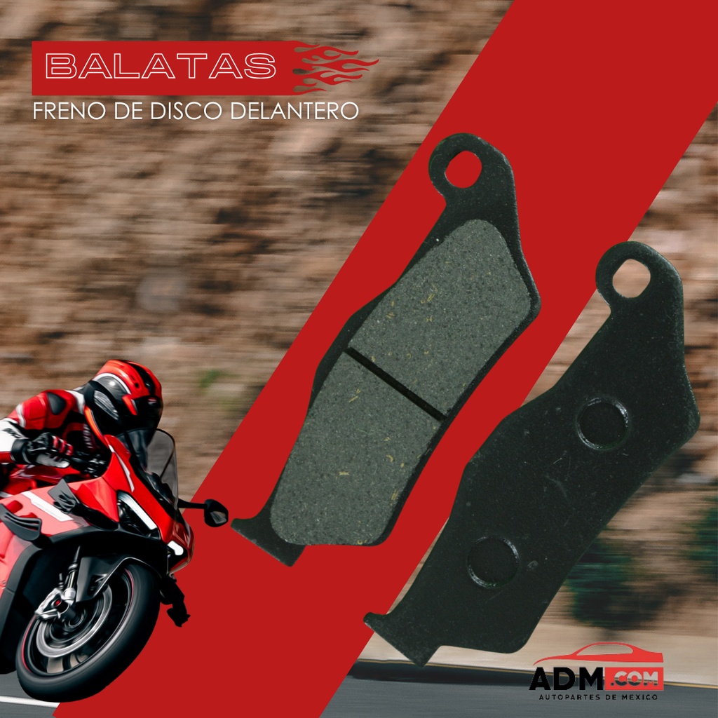 Balatas Freno Disco Delantero Pulsar 135/220, Yamaha Ybr125
