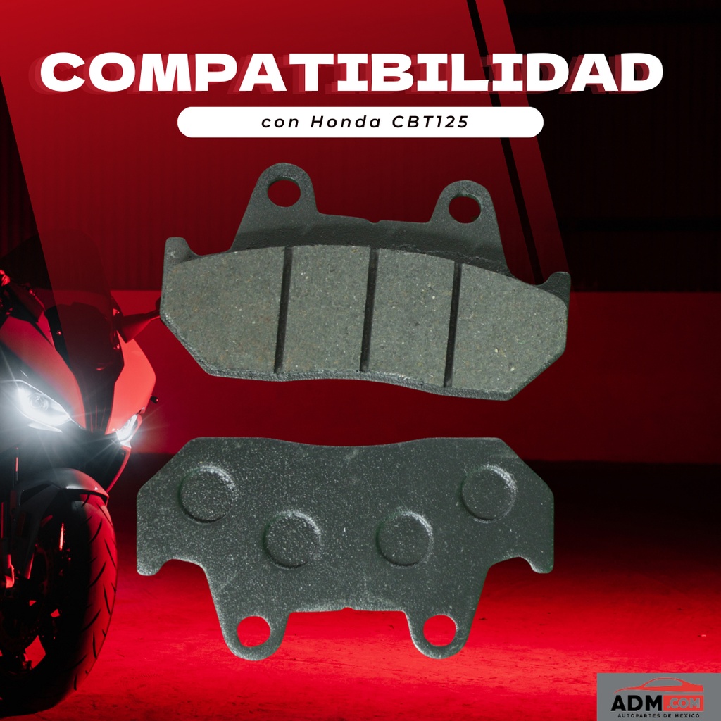 Balatas De Freno De Disco  Honda Cbt125