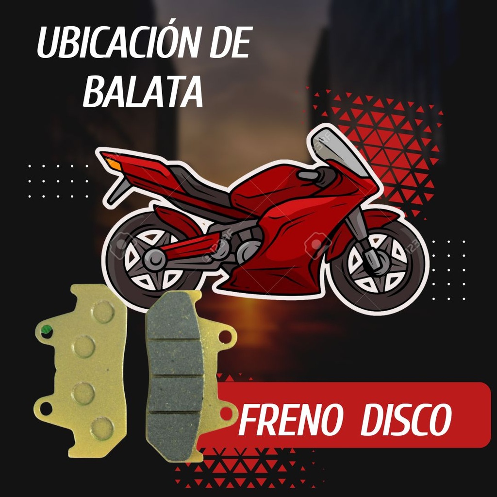 Balata De Freno De Disco Honda Cb125, Cbx125/250