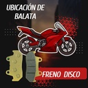 Balata De Freno De Disco Honda Cb125, Cbx125/250