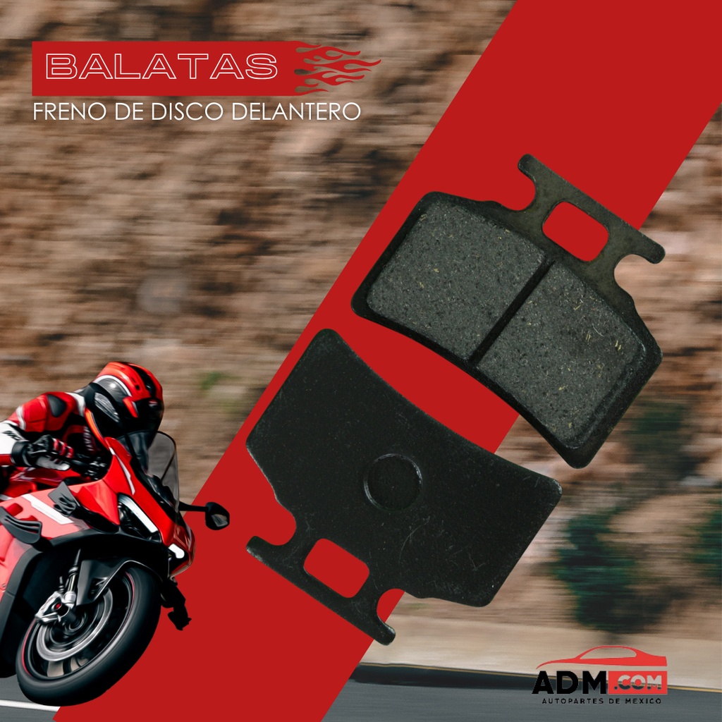 Balata De Freno De Disco Delantero Vento Atom 150
