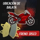 Balata Freno Disco Para Harley Davidson