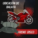 Balata Freno Disco Delantero Yamaha Dt125, Dt175, Crypton