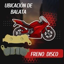 Balata Freno Disco Para Harley Davidson Superlow 1200