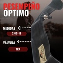Cámara Moto 3.00-18 Marca Matsuma Válvula Tr4
