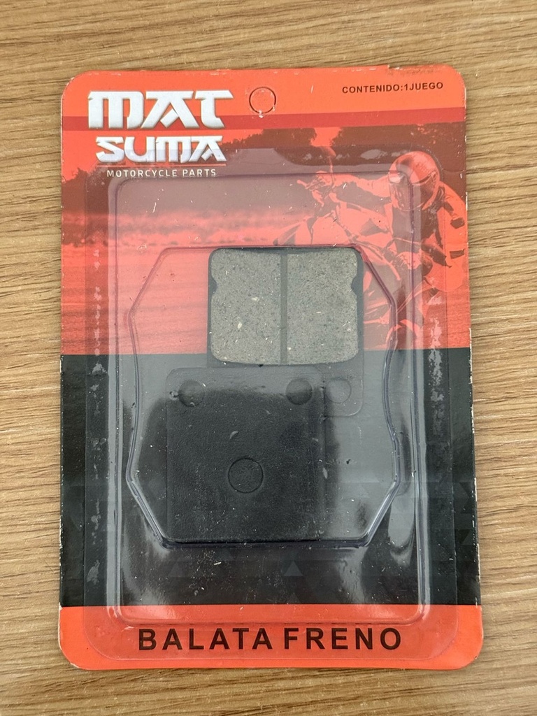 Balata Freno Disco  Italika Ft150/honda,titan Marca Matsuma