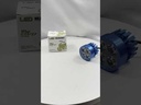FARO LED PARA MOTO CARCASA  AZUL 20W
