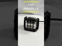 FARO AUXILIAR MOTO HYPERLED CON ALARMA LUZ Y AZUL ROJO 3600LM