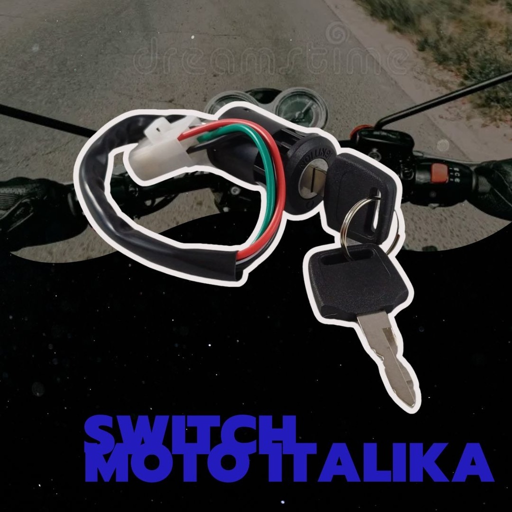 Switch Bronx Para Moto Italika 12vcc