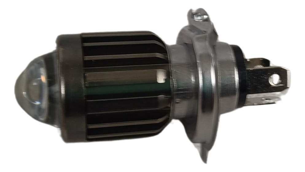 Foco Para Moto Proyeccion Lupa Ambar/blanca