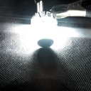 Foco De Moto Bronx 2 Polos Hb20 Con Luz Blanca Led