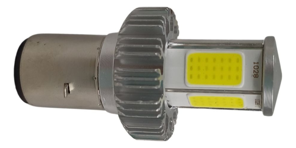 Foco De Moto Bronx 2 Polos Hb20 Con Luz Blanca Led