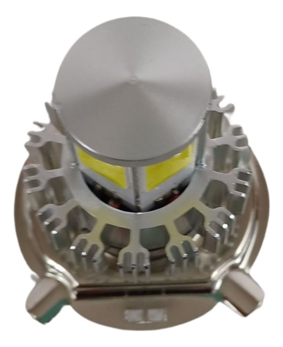 Foco De Motocicleta H4 Con Luz Led 4 Caras Alta Y Baja