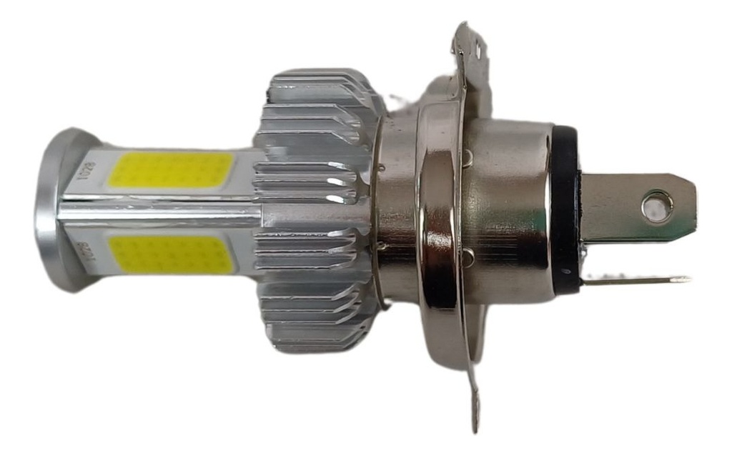 Foco De Motocicleta H4 Con Luz Led 4 Caras Alta Y Baja