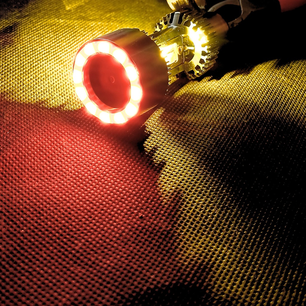 Foco De Moto Bronx Hb20 Led Csp Bicolor Variantes