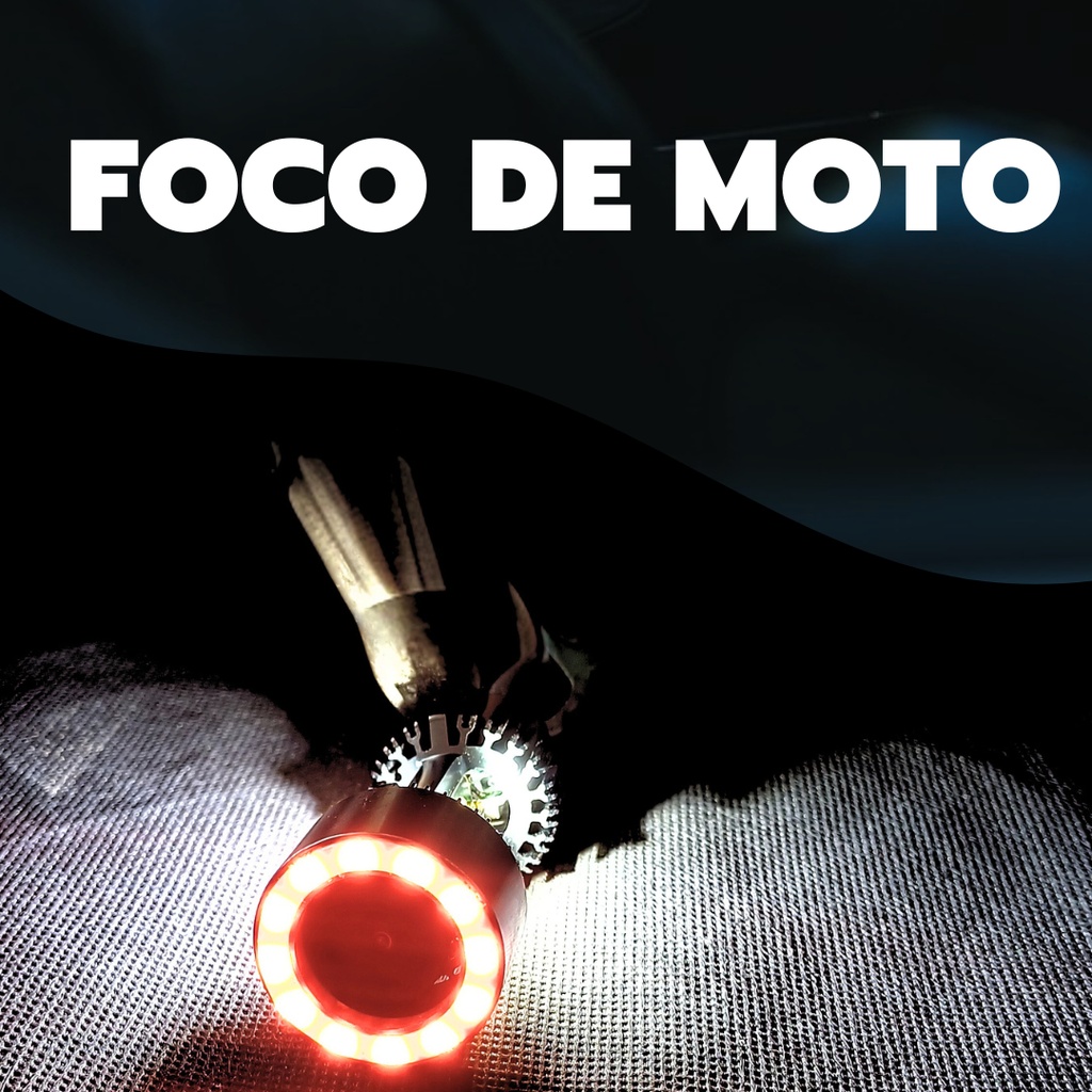 Foco De Moto Bronx Hb20 Led Csp Bicolor Variantes