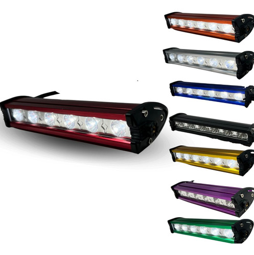 FARO AUXILIAR HYPERLED 8-80V 18W 1200LM ROJO