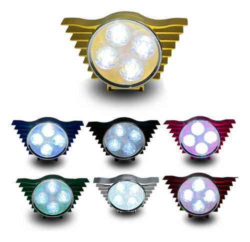 FARO AUXILIAR HYPERLED IR-0900 8-80V 4W 200LM DORADO