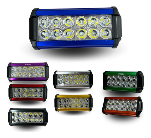 FARO AUXILIAR HYPERLED IR-1820 8-80V 36W 2400LM AZUL