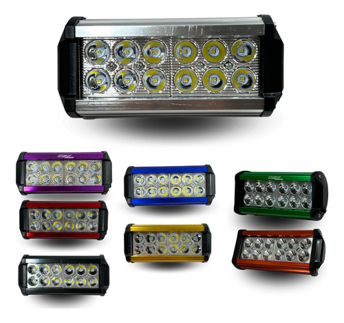 FARO AUXILIAR HYPERLED IR-1820 8-80V 36W 2400LM PLATA