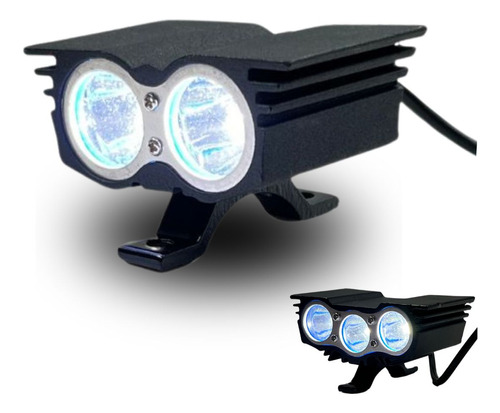 FARO AUXILIAR HYPERLED MOTO ESTROBO IR-M02 12-80V 20W 2500LM
