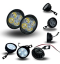 PAR FARO AUXILIAR LED IR1590 8-80V 16W NEGRO