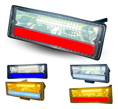 FARO AUX. HYPER 18LED ROJO OJO ANGEL 18W 3500LM