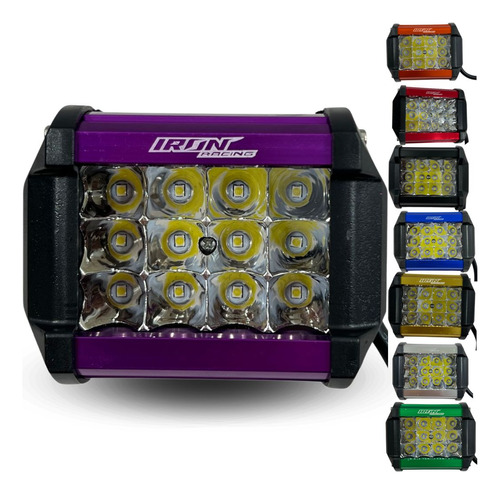 FARO AUXILIAR HYPERLED 36W 7000K 2400LM MORADO