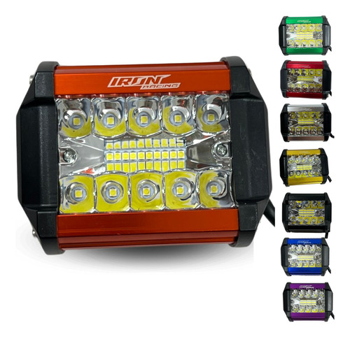FARO AUXILIAR HYPERLED 60W 7000K 4000LM NARANJA