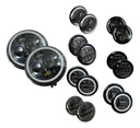 FARO JGO 7" DEL. REDONDO LED OJO ANGEL LUPA C0101