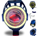 FARO MINI AUXILIAR HYPERLED LUPA OJO DIABLO RJ,ANGEL AZ