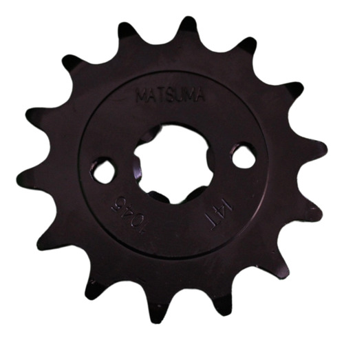 ENGRANE TRACCION DELANTERO ACERO #1045 14T PULSAR 200NS