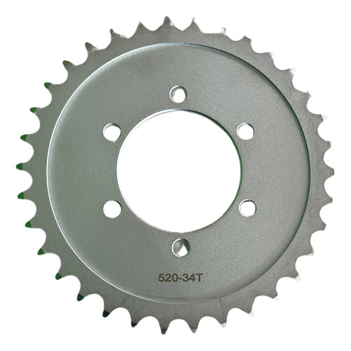 ENGRANE TRACCION TRAS ACERO #1045 34T Italika 250Z