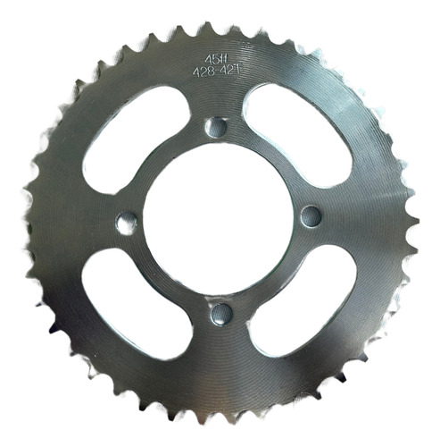 ENGRANE TRACCION TRASERO MOTO ACERO #1045 42T AT110 SPORT