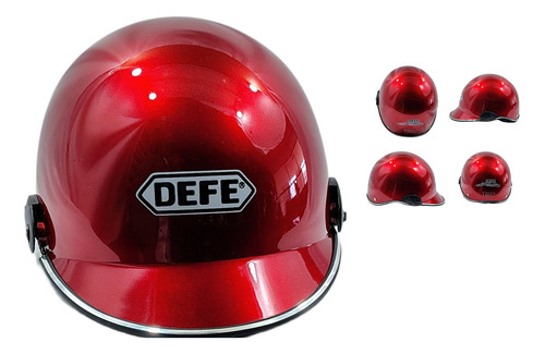 CASCO 1/2 CACHUCHA ROJO=MSD-300-R (L)