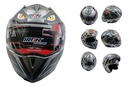 CASCO ABATIBLE IR105 DOT OJO NEGRO/GRIS XL