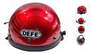 CASCO CHOPPER ROJO C/GOOGLES M-L DOT