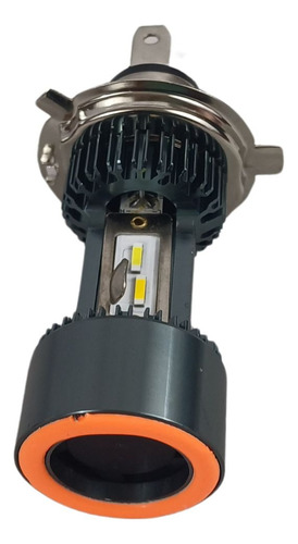 FOCO DE MOTO BRONX H4 4 LED CSP BICOLOR BLANCO/ROJO