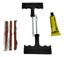 KIT DE REPARACION DE NEUMATICOS PARA MOTOCICLETA 6 PZAS.