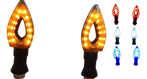 DIRECCIONAL 12V LED AMARILLA ALTA INTENSIDAD