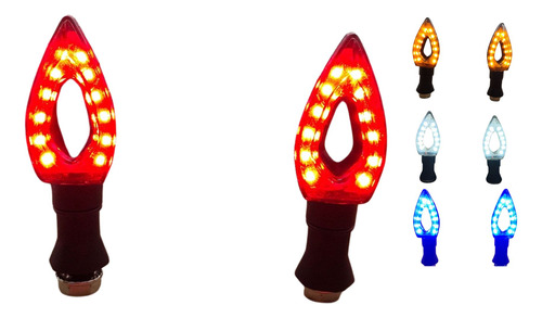 DIRECCIONAL 12V LED ROJA ALTA TENSIDAD