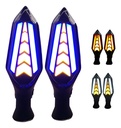 DIRECCIONAL LEDS BI-COLOR RUNNING AMARILLO/AZUL