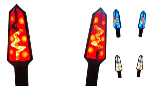 DIRECCIONAL LEDS BI-COLOR RUNNING AMARILLO/ROJO